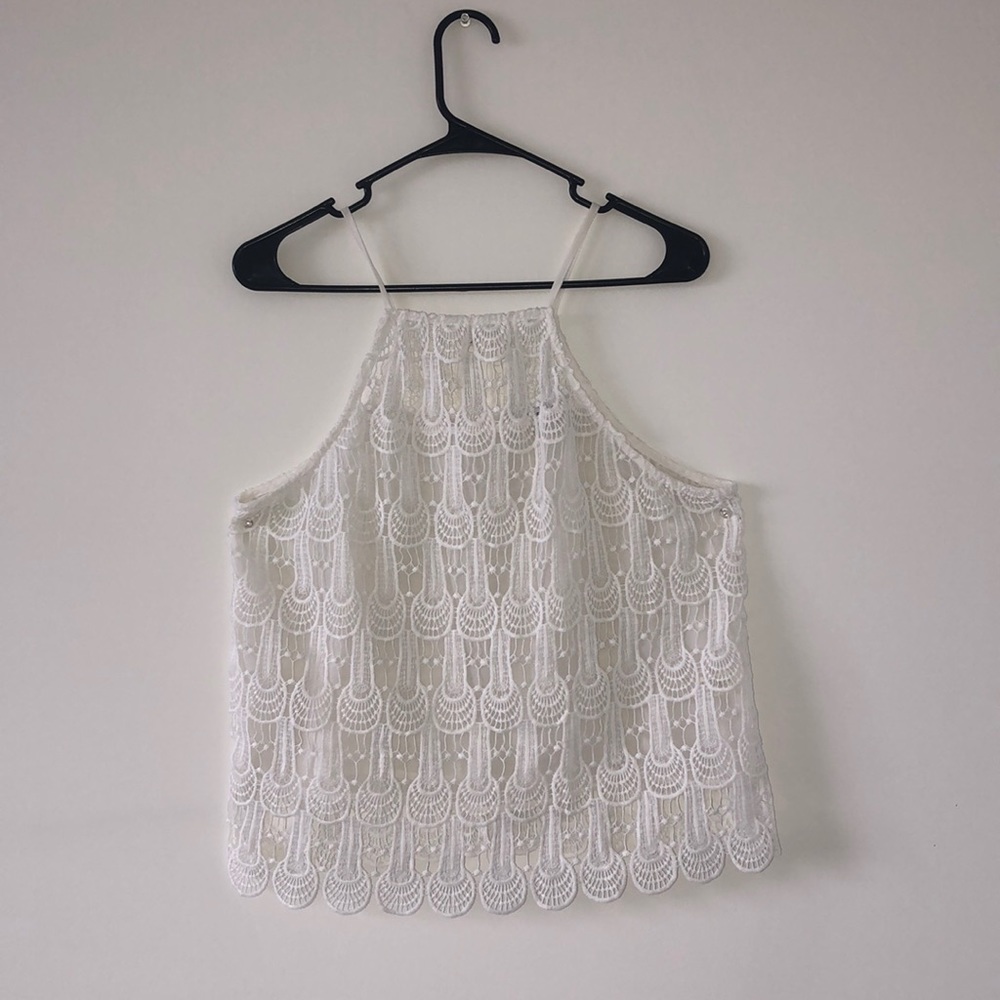 White Lace Top